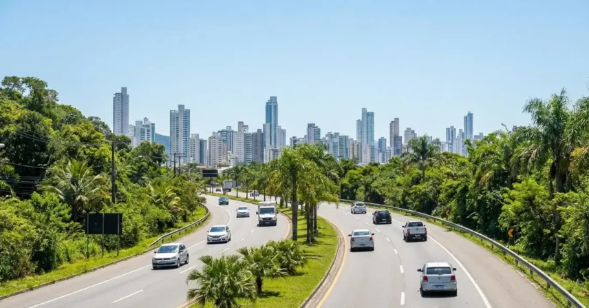 Palhoça a Balneário Camboriú: distância e 3 maneiras de chegar