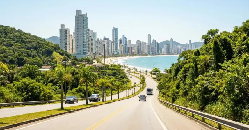 Tijucas a Balneário Camboriú: distância e 3 opções de trajeto
