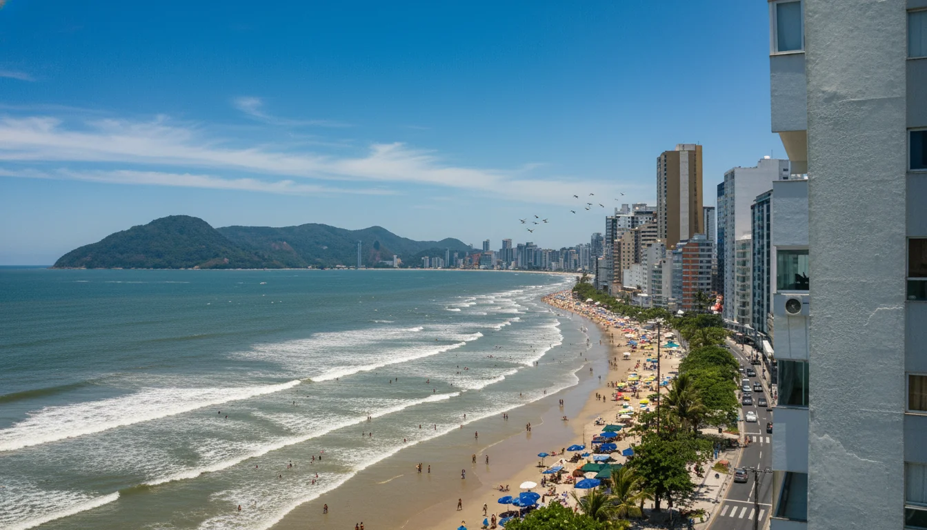 Retomada das obras de esgoto em Balneário Camboriú na Avenida Brasil
