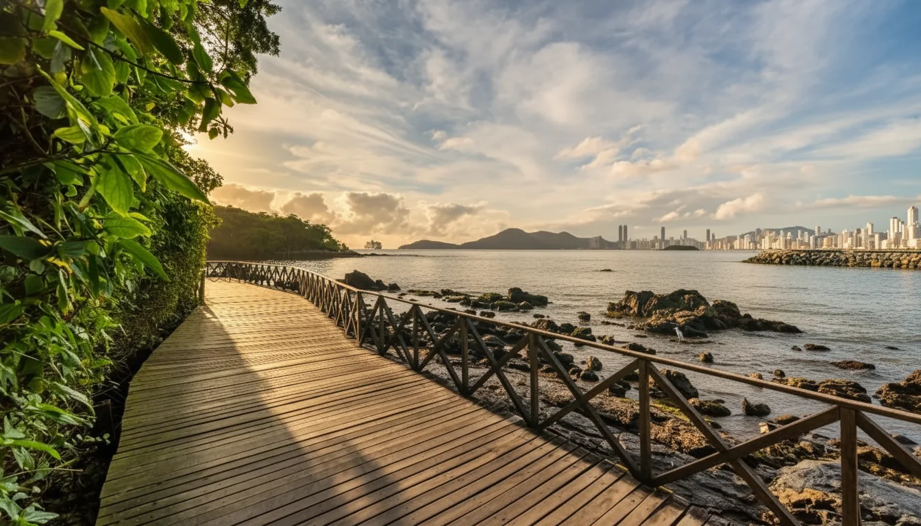 Nova fase de revitalização em Balneário Camboriú para a Praia Central em 2026