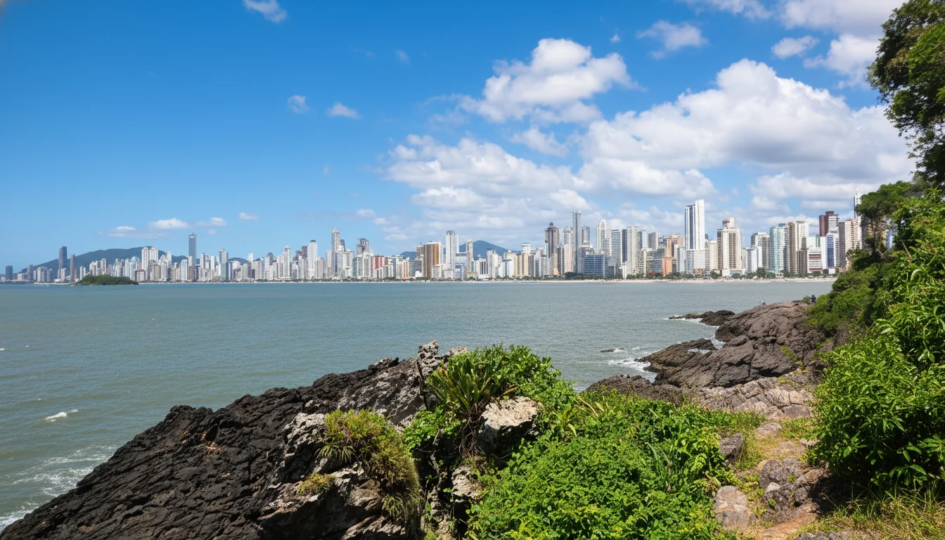 Sinalização de trânsito em Balneário Camboriú destaca a intensificação da fiscalização